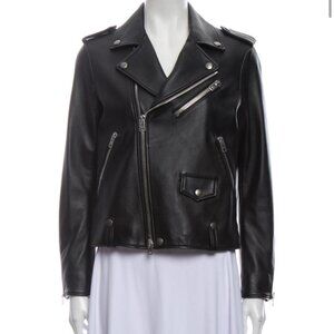 Coach 1941 Lamb Leather Biker Jacket